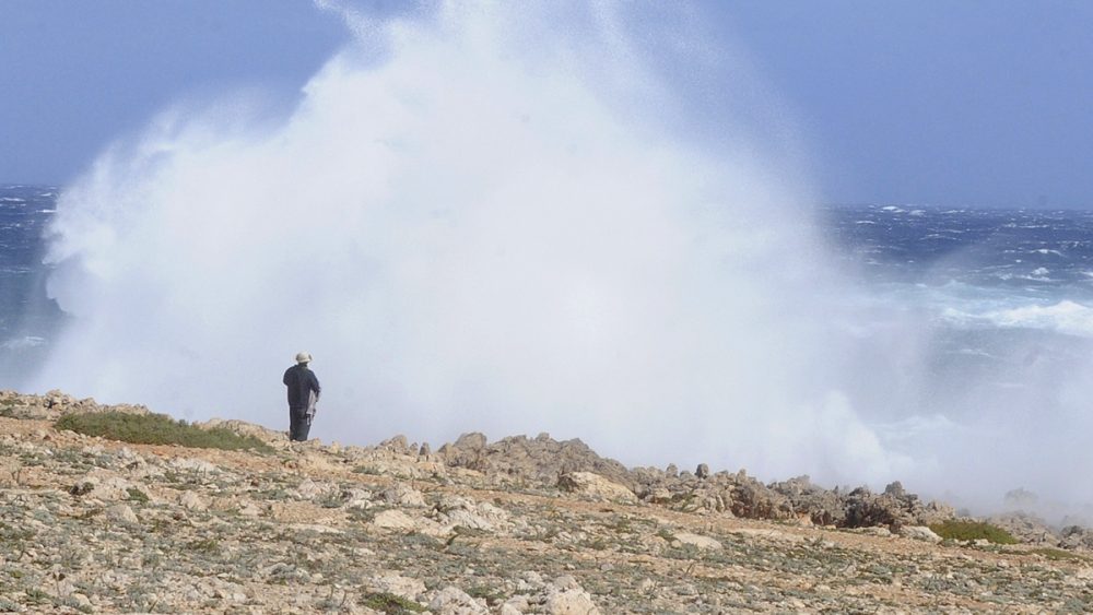 Continúa el fuerte viento en Menorca.