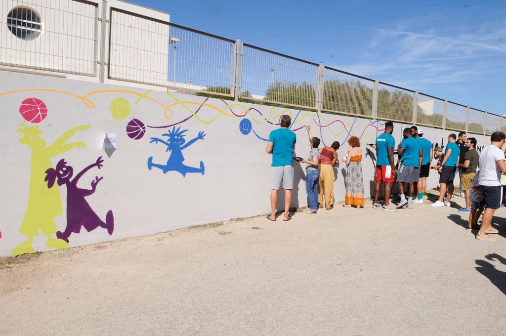 Mural de mate al estigma.