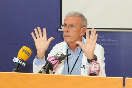 Romà Julià, en rueda de prensa (Foto: Tolo Mercadal)