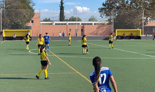 Imagen del partido disputado en Palma (Foto: CCE Sant Lluís)