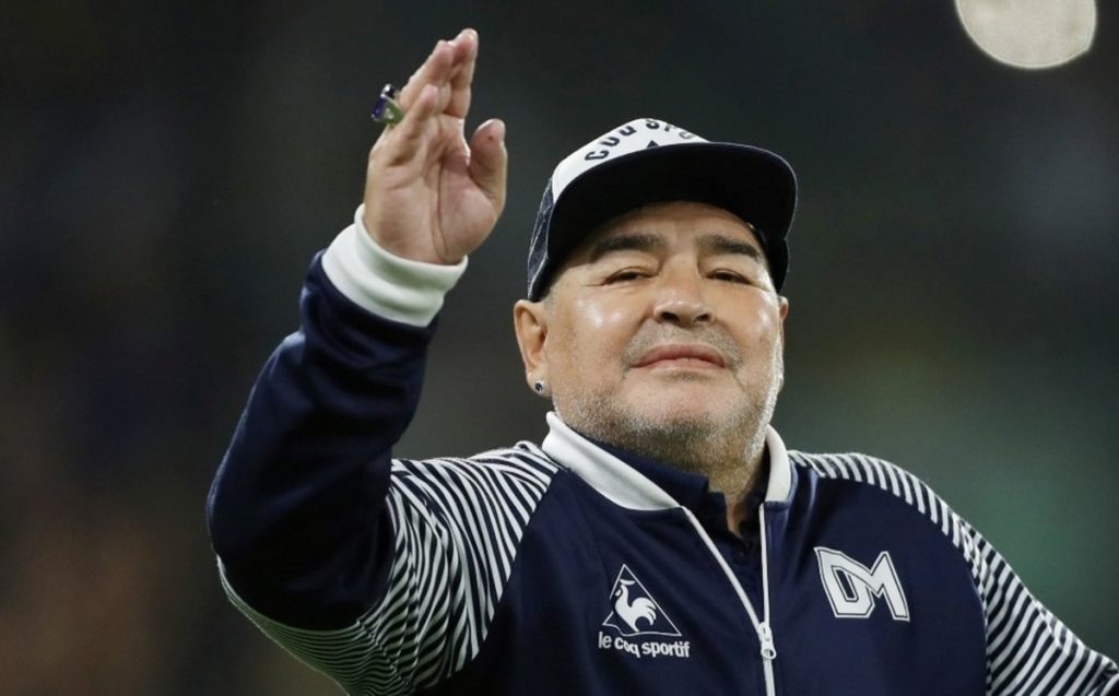 Diego Armando Maradona.