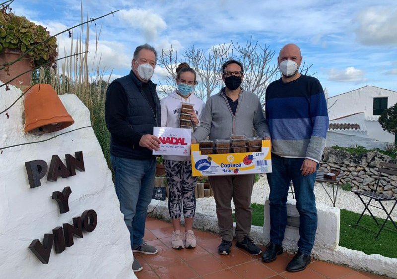 Pan y Vino, uno de los restaurantes que colabora en la iniciativa (Fotos:  Càritas Menorca)