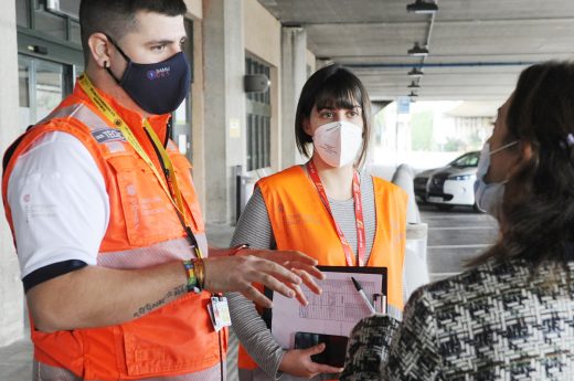 Control sanitario en el Aeropuerto de Menorca
