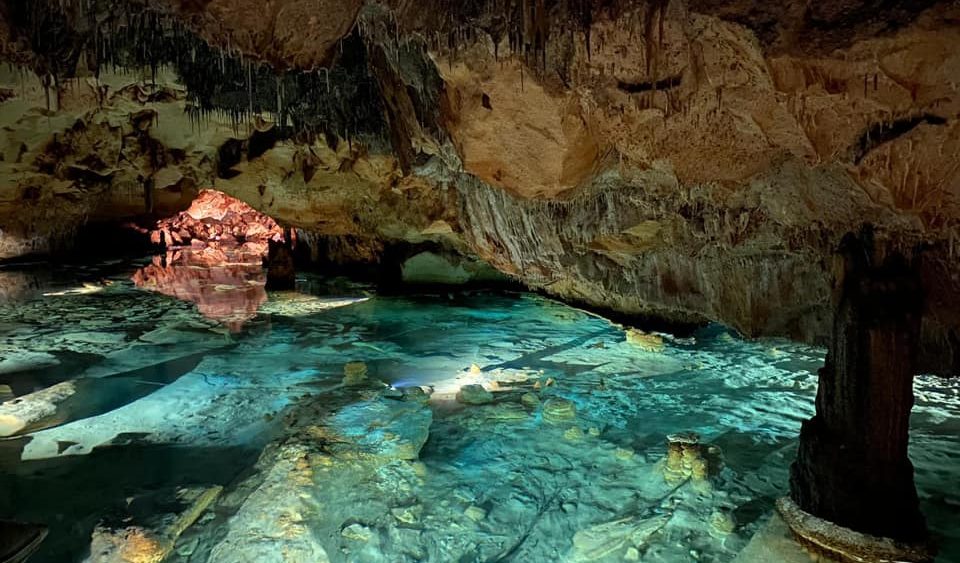 Imagen del interior de la cueva (Fotos: Maite Salord)