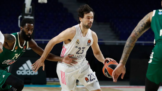 Llull, en el partido ante el Panathinaikos (Foto: Real Madrid)