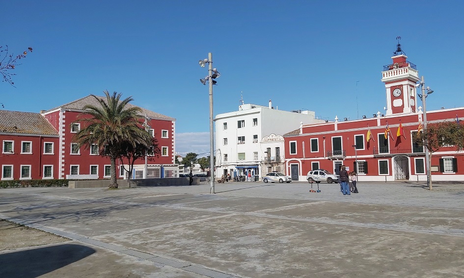 Plaça de s'Esplanada d'Es Castell.