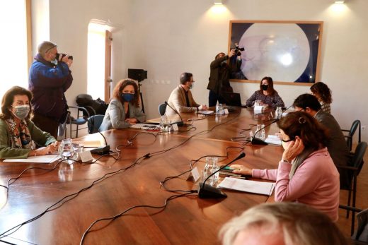 La presidenta del Consell de Menorca, Susana Mora, ha participado telemáticamente en la reunión