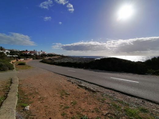 Imagen de la zona en la que se ejecutarán las obras (Foto: Aj Sant Lluís)