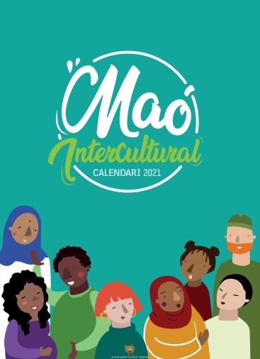 Portada del calendario intercultural de Maó.