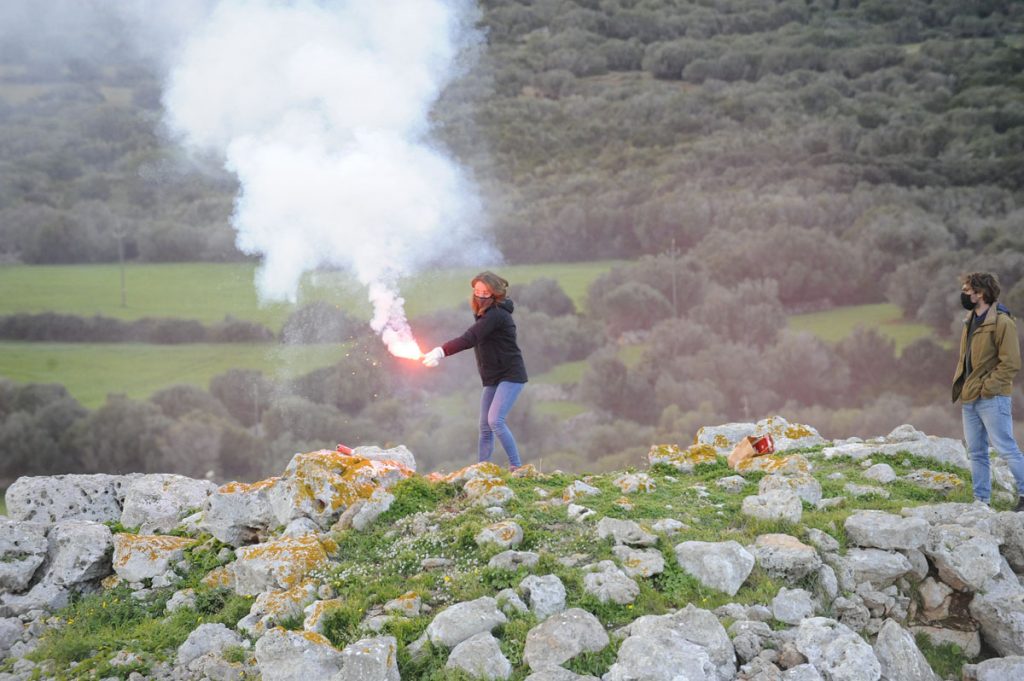 La prueba del encendido se llevó a cabo el pasado 4 de enero en Torre den Galmés (Foto: Tolo Mercadal)