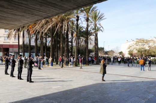 Consiguieron reunir a casi 200 personas en la manifestación del pasado viernes (Foto: Tolo Mercadal)