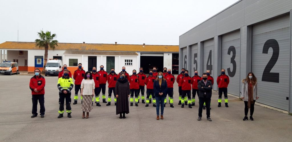 Aprender a ser bombero.