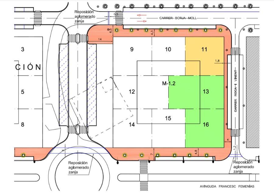 Plano de las nuevas viviendas que se comenzarán a construir en los próximos 6 meses