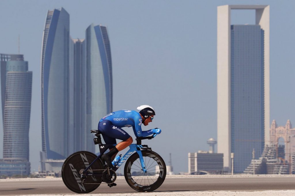 Torres, en un momento de la prueba (Foto: Movistar Team - Bettini)