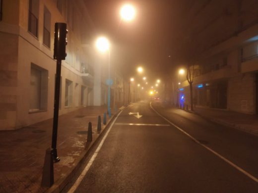 (Fotos) La niebla obliga a modificar los primeros vuelos para salir de Menorca