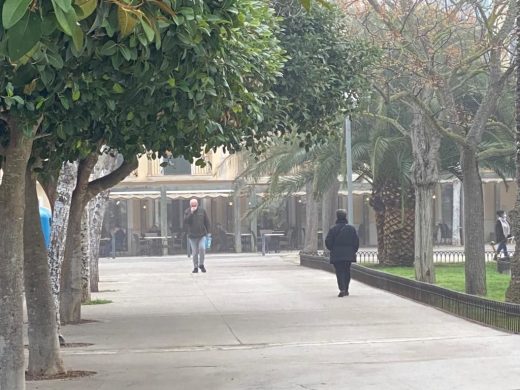 Menorca oculta bajo la niebla