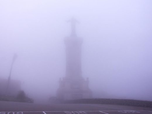 (Fotos) Las postales de la niebla en Monte Toro