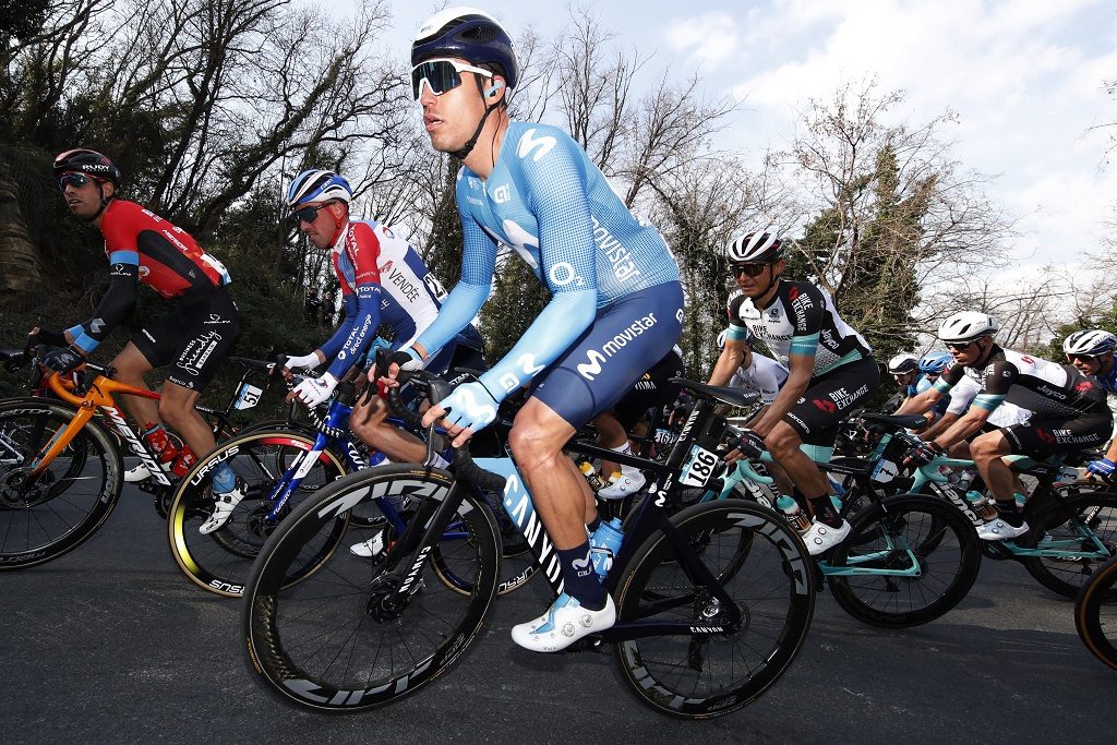 Albert Torres, en un momento de la prueba (Foto: BettiniPhoto-Movistar)