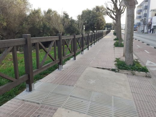 Nueva imagen del paseo del Canal Salat