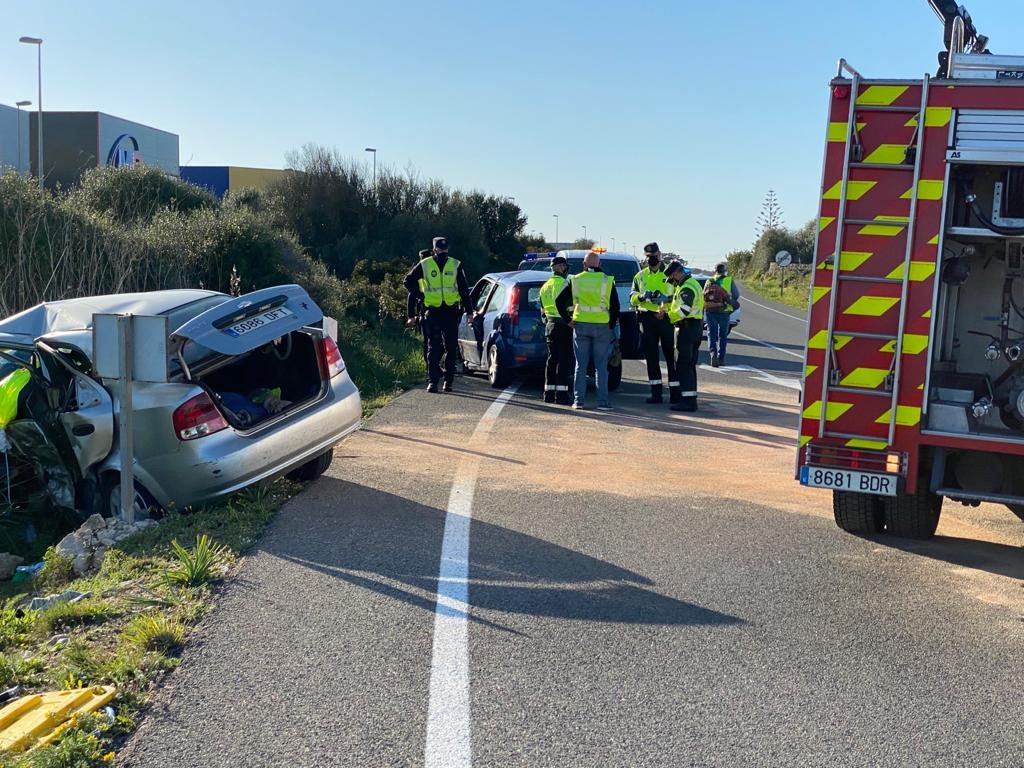 Imagen del lugar del accidente.