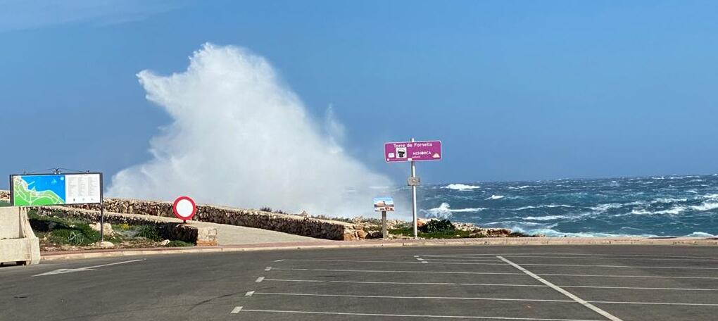 El viento del noroeste azotará la costa de Menorca (Foto: Tolo Mercadal)