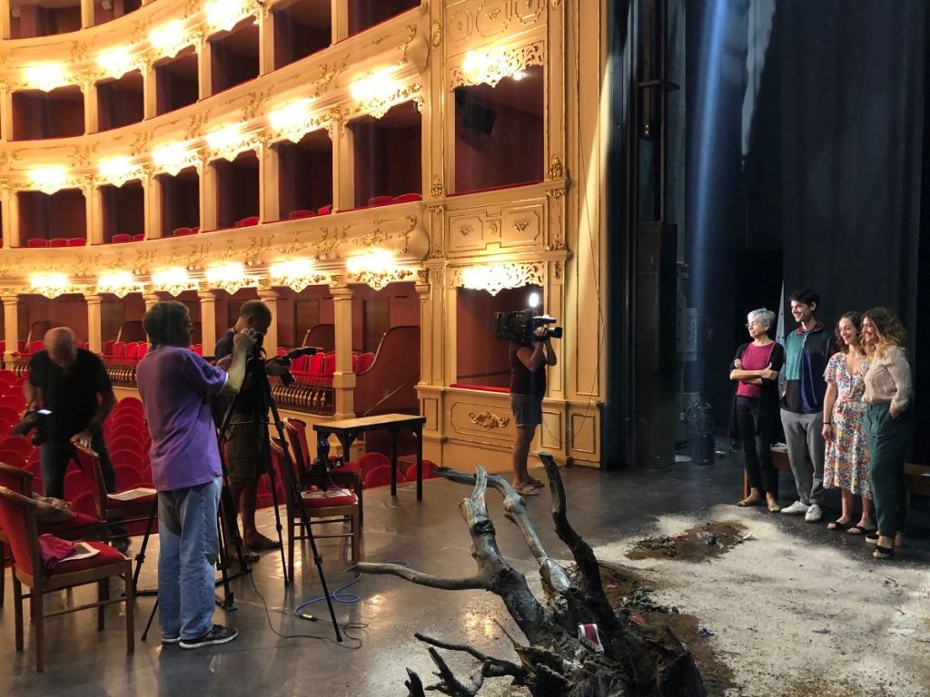 Imagen de la obra ganadora en la primera edición de esta convocatoria (Foto: Teatro Principal de Maó)