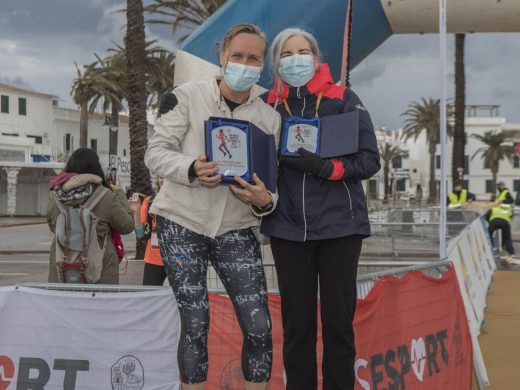 (Galería de fotos) Mitja Marató de Fornells: lluvia, viento y acento mallorquín