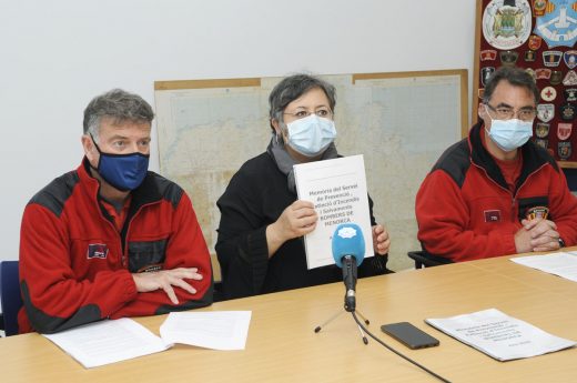 Imagen de la rueda de prensa ofrecida esta mañana (Foto: Tolo Mercadal)