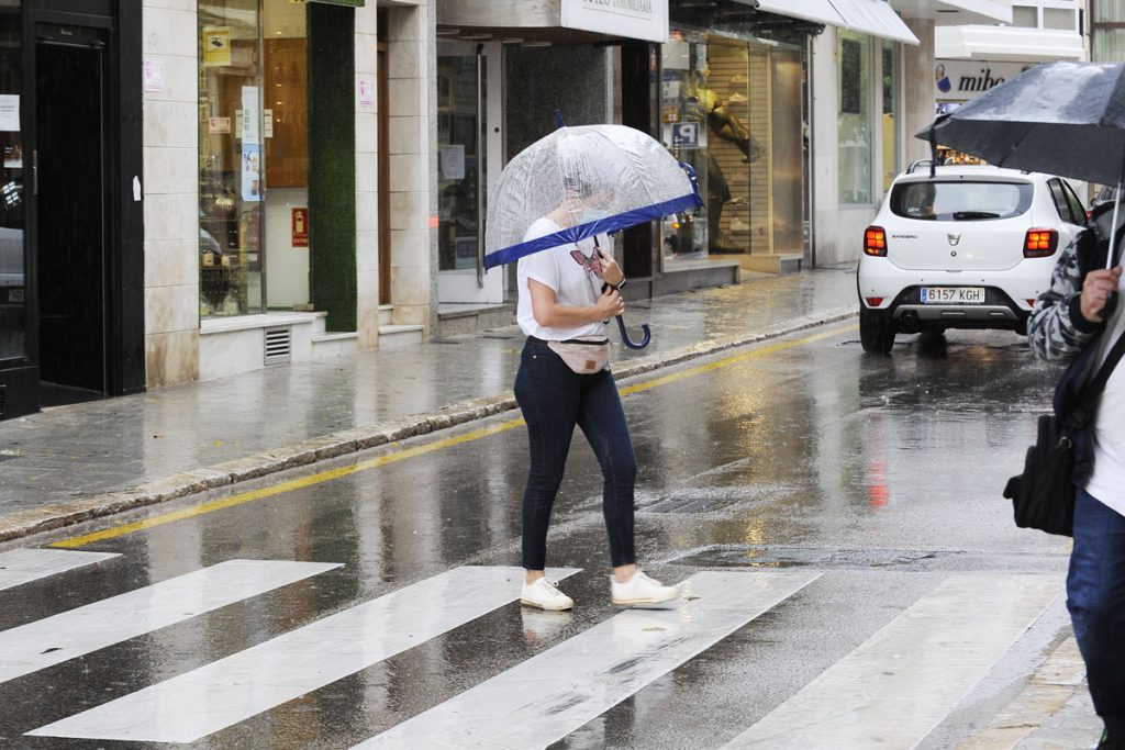 No se descarta que las precipitaciones vengan acompañadas de granizo (Foto: T.M.)