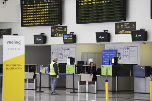 Por las instalaciones aeroportuarias de la isla pasaron en noviembre 77.289 pasajeros