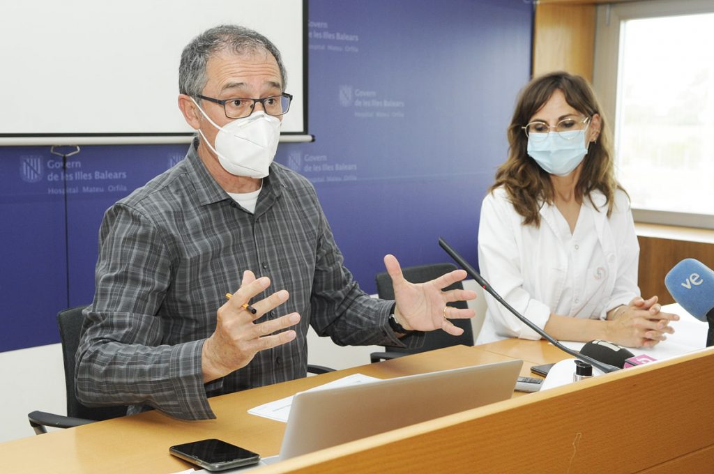 Javier Arranz y Tamara Contreras.