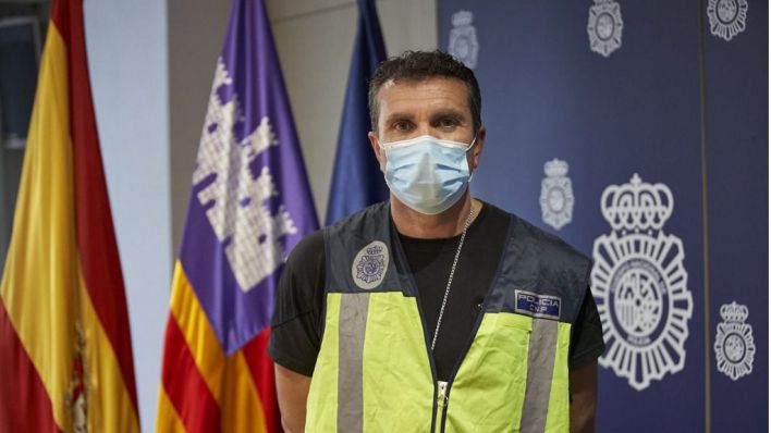 Subinspector Manuel Gallardo.