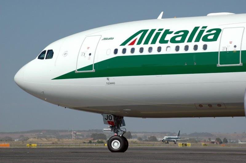 Avión de Alitalia.