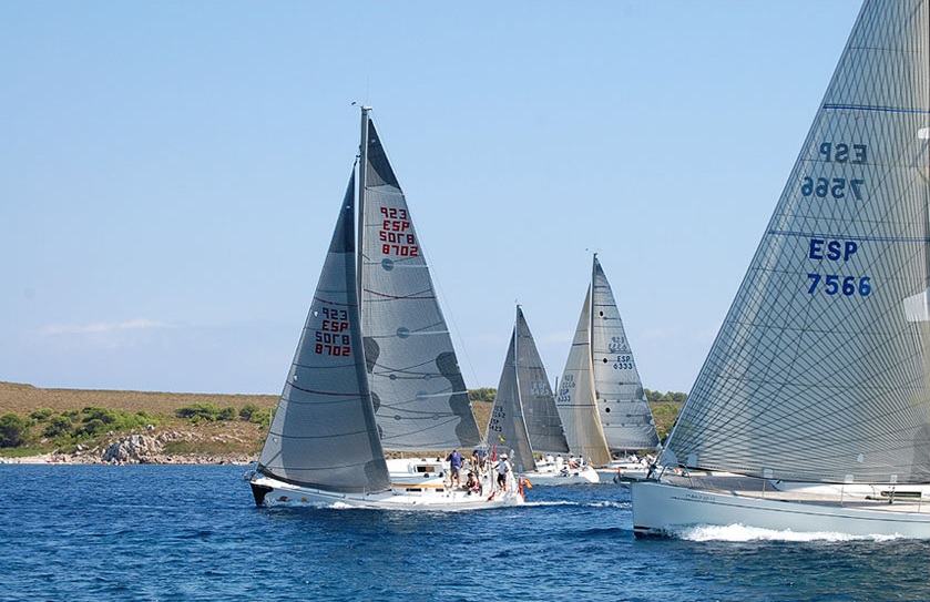 Imagen de archivo de la Regata Menorca Reserva de Biosfera Foto web de la regata