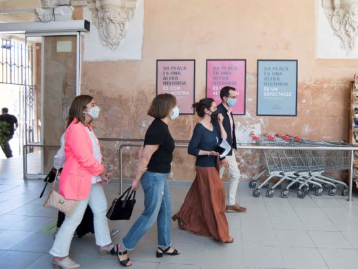 (Fotos) La nueva imagen de “Sa Plaça”  en el Claustre del Carme de Maó