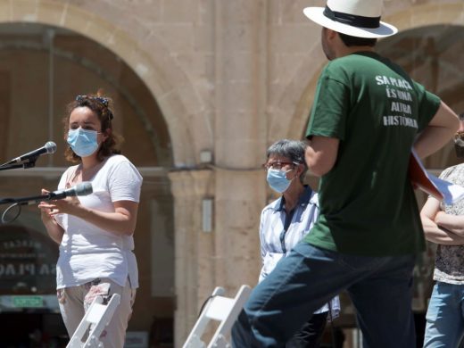 (Fotos) La nueva imagen de “Sa Plaça”  en el Claustre del Carme de Maó