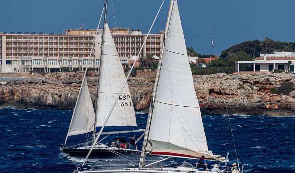 Un momento de la regata (Fotos: CN Ciutadella)