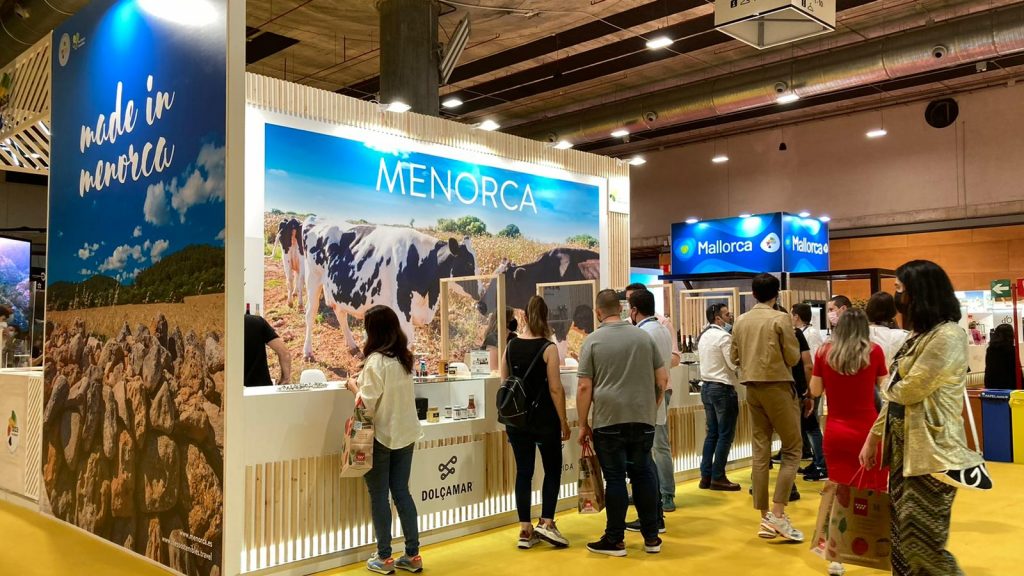 Imagen del stand de Menorca en Madrid Fusión 2021