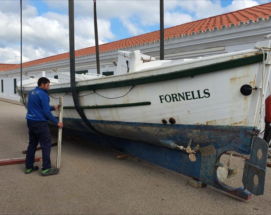 Bote salvavidas de Fornells