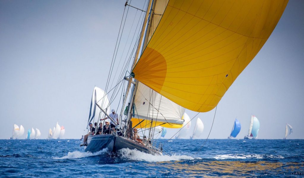 Imagen de archivo de la regata (Foto: Luis Fernández)