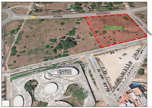 Planos de la parcela donde se construirán los Juzgados