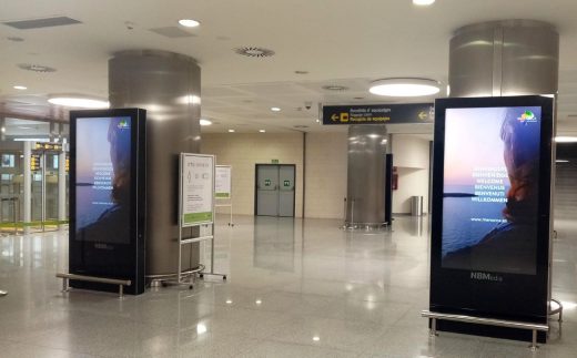 Llegada al aeropuerto de Menorca