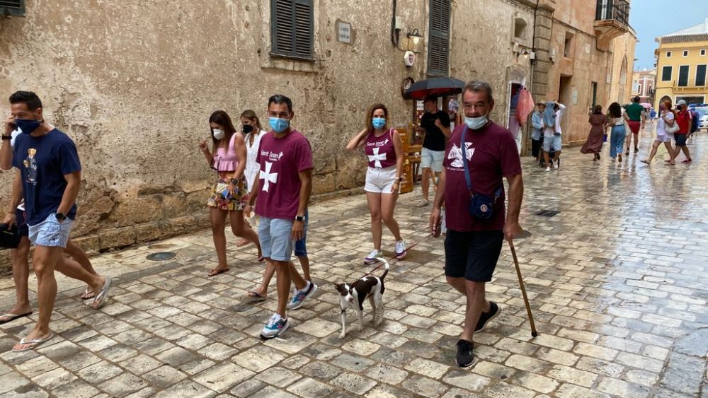 Esta mañana en Ciutadella (Fotos: Tolo Mercadal)