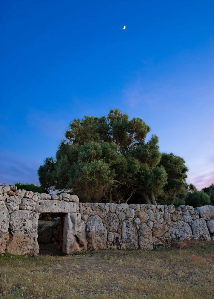 Muro del poblado talayótico de Son Catlar, Ciutadella.