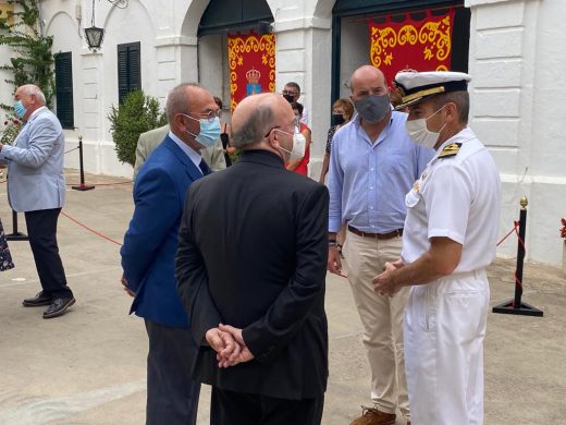 (Fotos y vídeo) El coronel Víctor Manuel Herrero preside el Consorcio Militar de Menorca