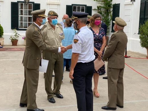 (Fotos y vídeo) El coronel Víctor Manuel Herrero preside el Consorcio Militar de Menorca