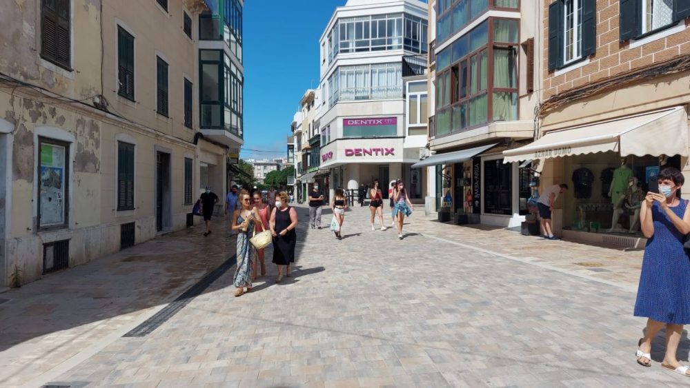 Calle Ses Moreres de Maó