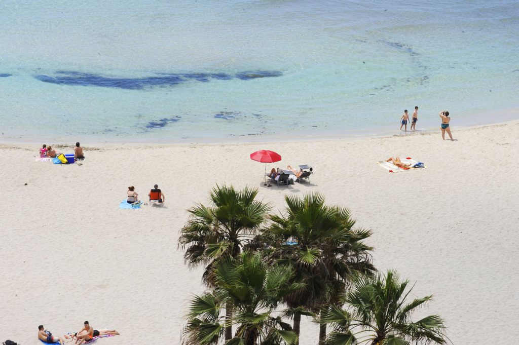 Imagen de archivo de la playa de Cala En Porter.