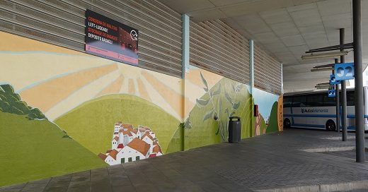 (Fotos) Arte en la estación