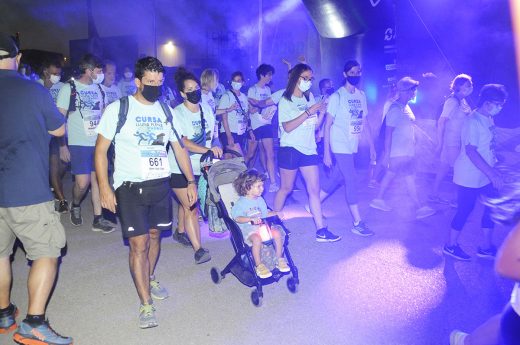 Imagen de la salida de la carrera (Foto y vídeo: Tolo Mercadal)